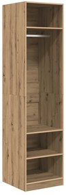 vidaXL Ντουλάπι artisan δρυς 50 x 50 x 200 εκ. Επεξεργασμένο ξύλο