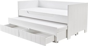 Καναπές Κρεβάτι Calmo24-90x200-Λευκό