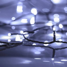 vidaXL Λαμπάκια LED Εσωτερικού/Εξωτερικού Χώρου 2000 Ψυχρό Λευκό 200 μ