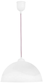 Φωτιστικό Οροφής Παιδικό Sfera/29 1/L White-Pink 35-0008 Heronia Πλαστικό