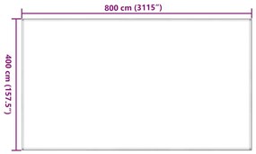 Χαλί Σκηνής Μπεζ 400x800 εκ. από HDPE