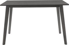 Τραπέζι Benson pakoworld MDF σε rustic grey απόχρωση 120x75x75εκ