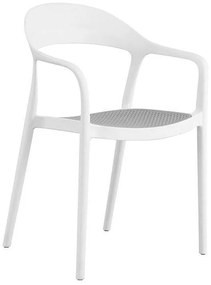 Καρέκλα Rival Fylliana Λευκό - Γκρί 57x53x81 εκ. 57x53x81 εκ.