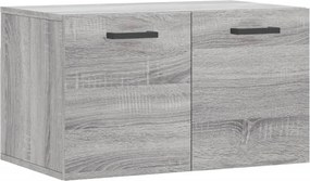 vidaXL Ντουλάπι Τοίχου Γκρι Sonoma 60x36,5x35 εκ. Επεξεργασμένο Ξύλο