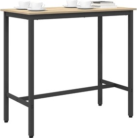 vidaXL τραπέζι Δρύς Sonoma 100 x 50 x 90,5 εκ