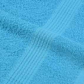 vidaXL Πετσέτες 10 τεμάχια Τιρκουάζ 100x200 εκ. 360 γρ/μ² 100% βαμβάκι