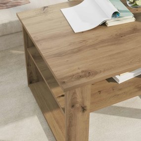 vidaXL Τραπεζάκι σαλονιού Artisan Oak 64 x 54 x 44 εκ