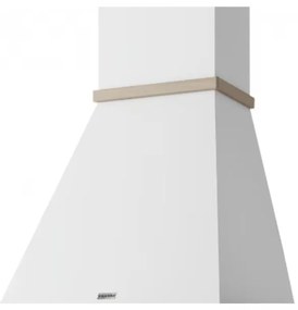 Franke Country FCL 60 NF Επιτοίχια Καμινάδα C 60cm Λευκή Η ξύλινη μετώπη δεν περιλαμβάνεται