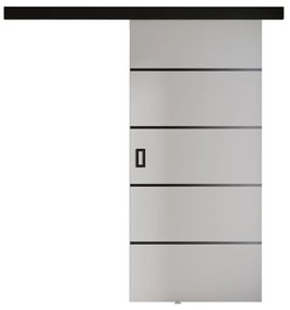 Συρόμενες πόρτες Dover 171, 23 kg, Άσπρο, Πλαστικοποιημένη μοριοσανίδα, Αλουμίνιο | Epipla1.gr