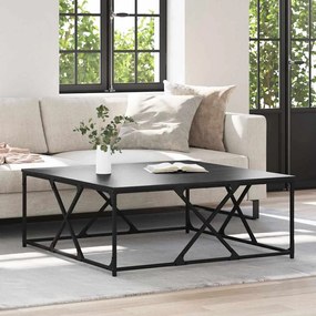 vidaXL Τραπεζάκι σαλονιού Μαύρη Οξυά 100 x 100 x 40 cm