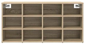 vidaXL Παπουτσοθήκη Sonoma Δρυς 103 x 30 x 51 εκ. Επεξεργασμένο ξύλο