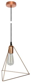 Φωτιστικό Οροφής 30x30x30cm Copper  VK/0310/COP VKLed Metal