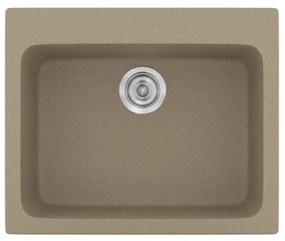 Sanitec Classic 331 Granite Taupe Ένθετος Νεροχύτης