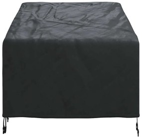 vidaXL Κάλυμμα Κήπου για Καρέκλα Μαύρο 90 x 90 x 50 / 75 cm Ύφασμα 420D