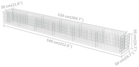 ΣΥΡΜΑΤΟΚΙΒΩΤΙΟ-ΓΛΑΣΤΡΑ ΥΠΕΡΥΨΩΜΕΝΗ 540X50X50 ΕΚ. ΓΑΛΒ. ΧΑΛΥΒΑΣ 143567