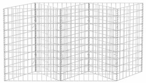 vidaXL Συρματοκιβώτιο 120 x 30 x 100 εκ. από Γαλβανισμένο Χάλυβα