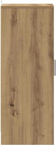 vidaXL Ντουλάπι παπουτσιών Artisan Oak 32x35x92 cm Κατασκευασμένο ξύλο