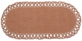 Οβάλ Χαλί Καλοκαιρινό (120x180) Silk Fashion 1911-12 Rust