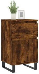 vidaXL Συρταριέρα Καπνιστή Δρυς 40 x 35 x 70 εκ. από Επεξεργ. Ξύλο