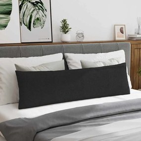 vidaXL Μαξιλάρι Καναπέ 2 pcs Μαύρο 145 x 40 εκ. ύφασμα