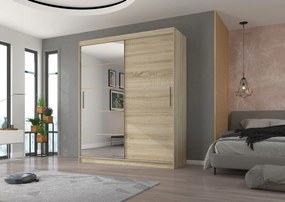 Ντουλάπα Zaist 180 συρόμενη-Fusiko