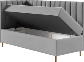 Καναπές κρεβάτι Junior Maja III-Gkri-100 x 200-Aristera