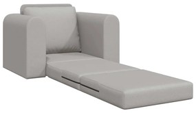 vidaXL Κρεβάτι καναπές Σκούρο γκρι 98 x 71 x 83 εκ. ύφασμα