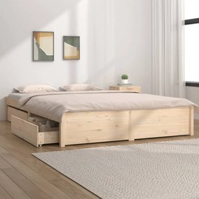 ΠΛΑΙΣΙΟ ΚΡΕΒΑΤΙΟΥ ΜΕ ΣΥΡΤΑΡΙΑ 150 X 200 ΕΚ. 5FT KING SIZE 3103518