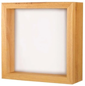 Φωτιστικό Τοίχου Window 3471-22-215 29W 2610Lmn 3000K White-Natural Fabas Luce Μέταλλο,Ξύλο