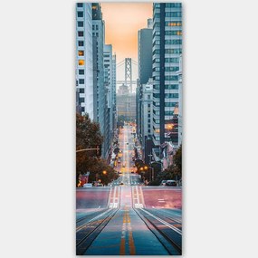 Πίνακας Καμβάς 451ERN1889 50x120cm Multi Wallity Vertical Ξύλο, Καμβάς
