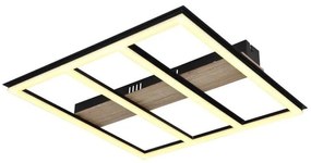 Πλαφονιέρα Φωτιστικό Οροφής LED 30W Μαύρο Froomy 67291-30 Globo Lighting-67291-30-Μαύρο 67291-30
