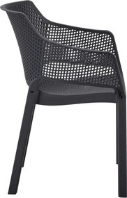 ΠΟΛΥΘΡΟΝΑ ΠΟΛΥΠΡΟΠΥΛΕΝΙΟΥ PEGGY HM6368.02 ΜΑΥΡΟ 60x55x79Υεκ