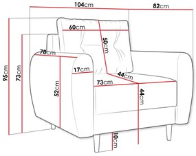 Πολυθρόνα Dream-Ekrou