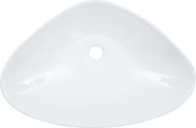 vidaXL Νιπτήρας Λευκός 58,5 x 39 x 14 εκ. Κεραμικός