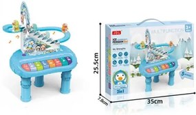 Παιχνίδι 2 σε 1 πιάνο και slide game για 3+ Ice Penguin 8853-1B