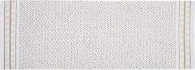 Τραβέρσα (45x140) Nef-Nef Homeware Ishmar Ecru - Black