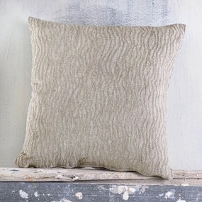 Μαξιλαροθήκη Διακοσμητική Bretton Dark Beige Ρυθμός 40Χ40 Chenille,Cotton,Polyester
