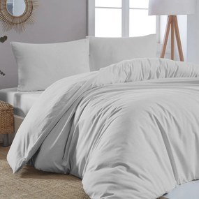 Παπλωματοθήκη μονή μονόχρωμη Art 1999 170x250 Γκρι       Beauty Home