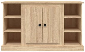 vidaXL Μπουφές Sonoma Δρυς 100x35,5x60 εκ. από Επεξεργασμένο Ξύλο