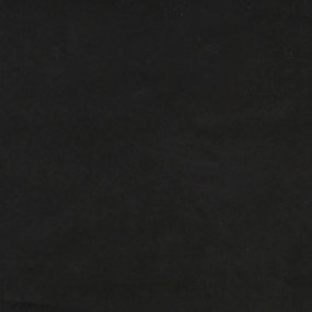 Σετ Σαλονιού 3 Τεμαχίων Μαύρο από Βελούδο με Μαξιλάρια 3202265