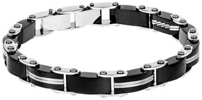 Βραχιόλι Senza Men&#039;s Steel Double Face