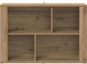 vidaXL Πλαϊνό γραφείο Artisan Oak 80 x 30 x 53 εκ. Επεξεργασμένο Ξύλο