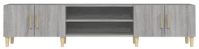 vidaXL Έπιπλο Τηλεόρασης Γκρι Sonoma 180x31,5x40 εκ. από Επεξεργ. Ξύλο
