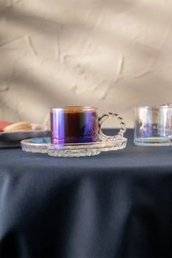 Σετ 6 τεμαχίων φλιτζάνια καφέ 100 ml Πολύχρωμο
