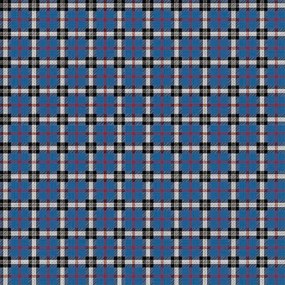 LINO ΜΑΞΙΛΑΡΟΘΗΚΗ TARTAN 602 BLUE 45X45