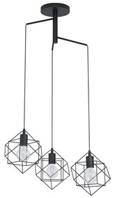 Φωτιστικό Οροφής Ø650 'Straiton' 43366 Black Eglo Metal