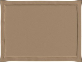 vidaXL Μαξιλάρια καθισμάτων 2 τμχ. Πολυεστέρας Taupe 47 x 36 x 2 εκ.
