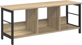 vidaXL Ράφι Βιβλίων Δρύς Sonoma 102 x 32 x 40,5 εκ. Επεξεργασμένο ξύλο