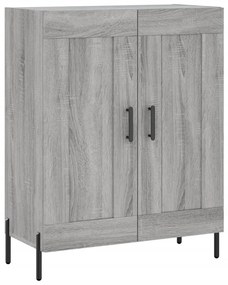 vidaXL Ντουλάπι Γκρι Sonoma 69,5 x 34 x 90 εκ. από Επεξεργασμένο Ξύλο