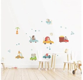 Αυτοκόλλητα Τοίχου L Toy Cars 18120 Ango-18120-Πολύχρωμο 18120